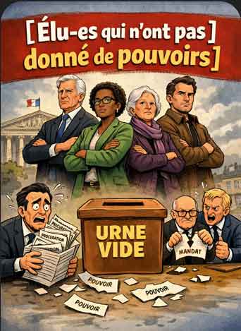 Elu-es - qui n'ont pas donné de pouvoirs